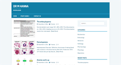 Desktop Screenshot of drmhanna.com